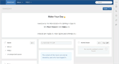 Desktop Screenshot of makeday.net